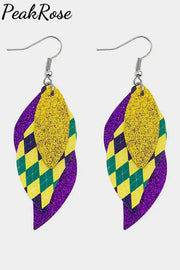 Multicolor Shining Hook Earrings One-Size / #4