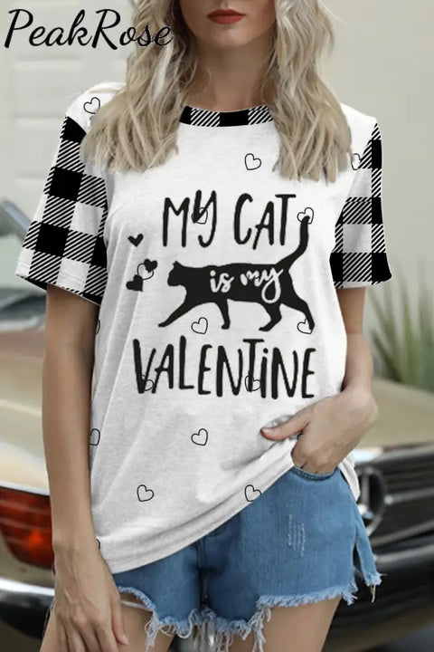 My Cat Is Valentine T-Shirt