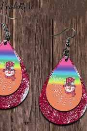 Nana Yeti Rainbow Earrings