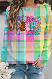 Oh For Peeps Sake Bunnies Egg Happy Easter Sweatshirt