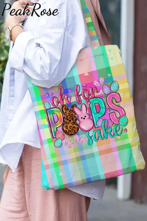 Oh For Peeps Sake Easter Day Bunnies Tote Bag