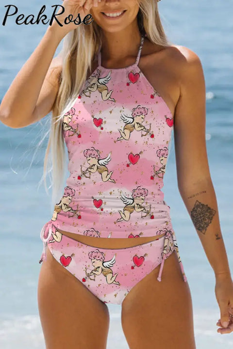 Pink Cupid Bikini Swimsuit S /