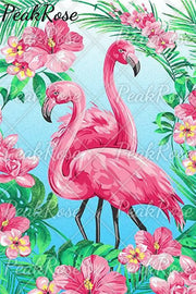 Pink Flamingo Fashion Print Sleeveless Dress