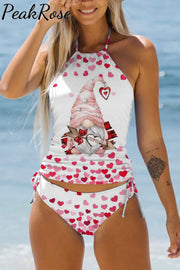 Pink Gnome Bikini Swimsuit