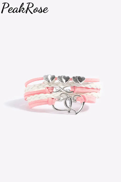 Pink Heart Bracelet Bracelets