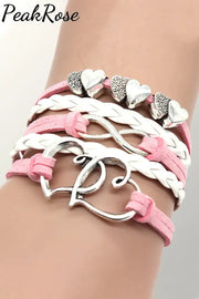 Pink Heart Bracelet Bracelets