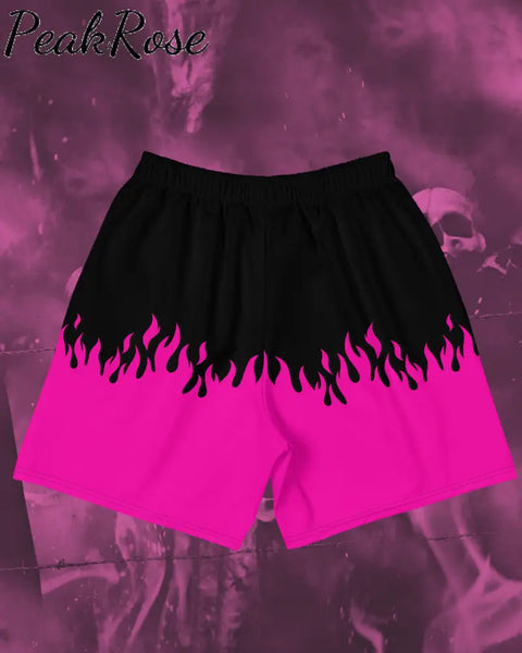 Pink Hotter Than Hell Athletic Shorts Hot Sell