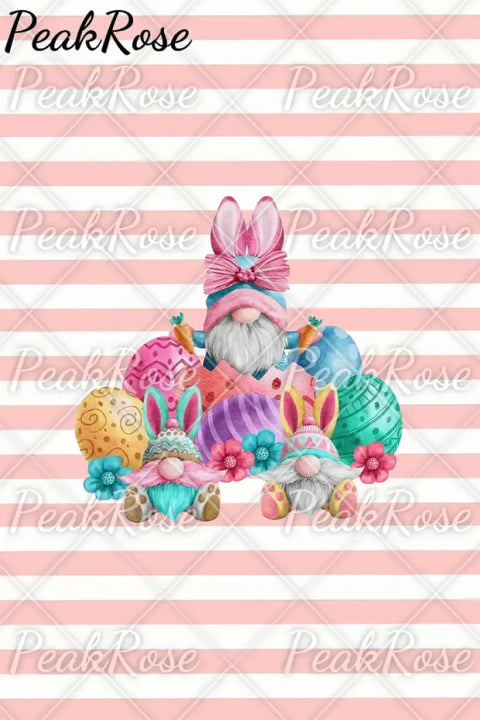 Rabbit Ear Goblin Cute Elf Egg Pink Striped Sweatshirt