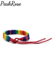 Rainbow Braided Bracelet Bracelets