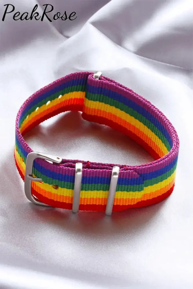 Rainbow Braided Bracelet One-Size / Bracelets