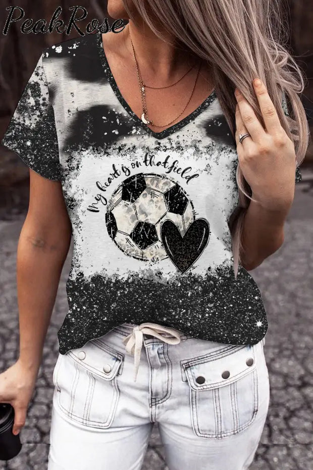 Soccer Day My Heart Is On That Field T-Shirt