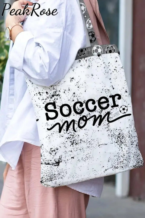 Soccer Mom Print Tote Bag