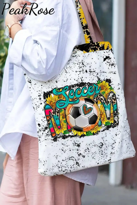 Soccer Mom Print Tote Bag