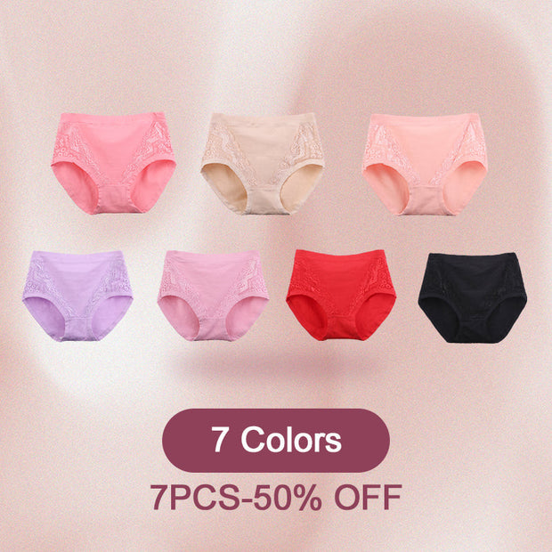 🌸Plus Size High Waist Leak Proof Cotton Panties