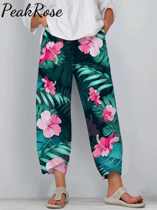 Spring/Summer Flamingos Pants