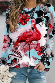 Spring/Summer Flamingos Sweatshirt