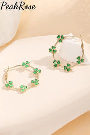 St. Patrick’s Day Clover Earrings