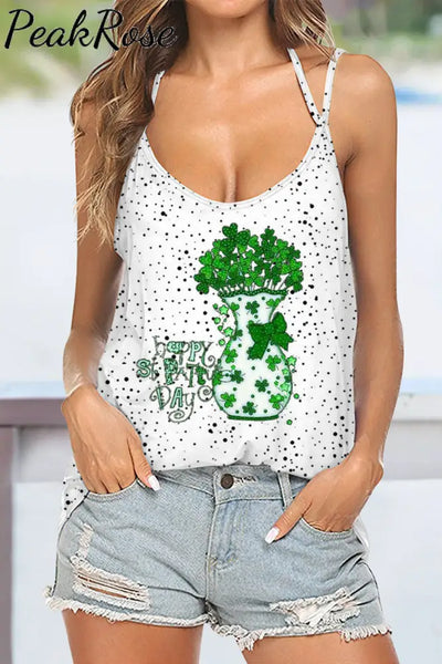 St. Patrick’s Day Halter Top S / Green Tops