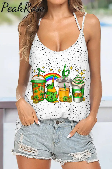 St. Patrick’s Day Halter Top S / Green Tops