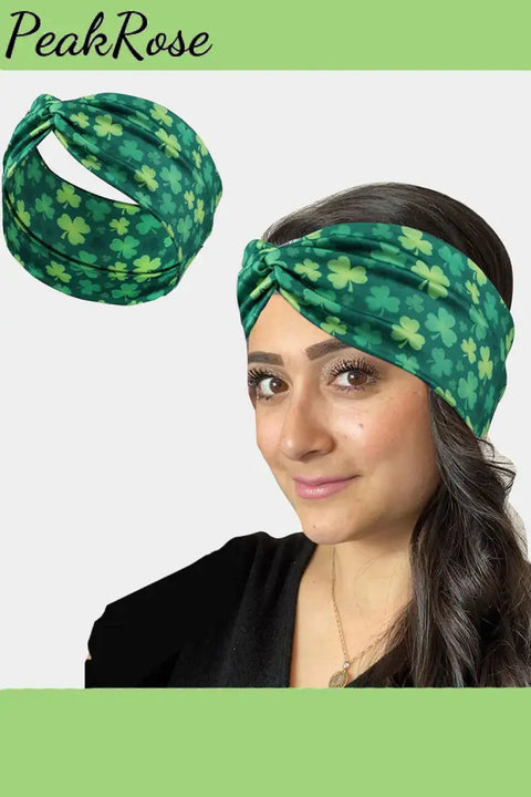 St. Patrick’s Day Shamrock Holiday Celebration Headband