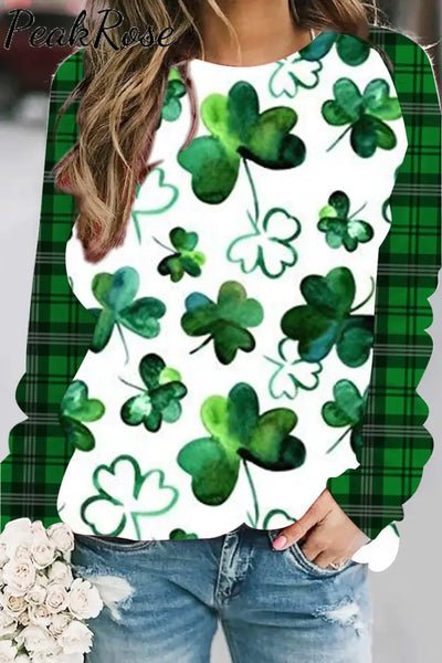 St. Patrick’s Day Sweatshirt S / Green