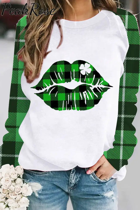 St. Patrick’s Day Sweatshirt S / Green