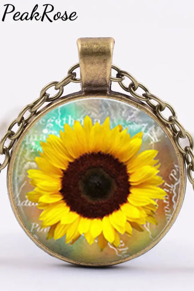 Sunflower Necklace