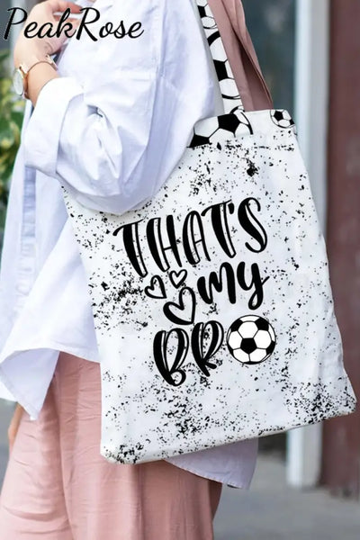 That’s My Bro Print Tote Bag