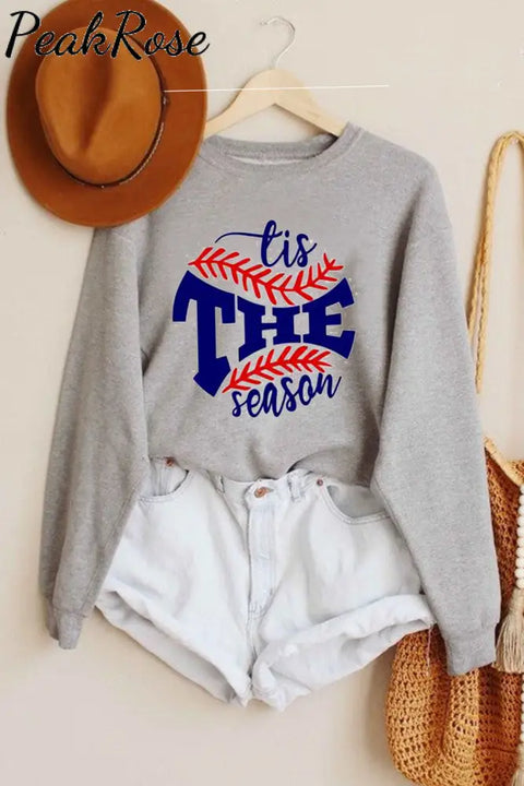 Tis The Season Sweatshirt S / Grey