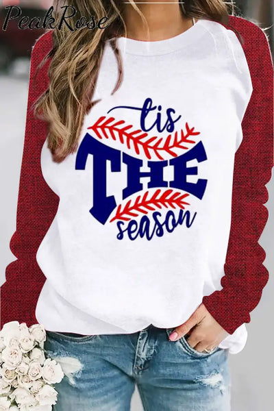 Tis The Season Sweatshirt S / Red