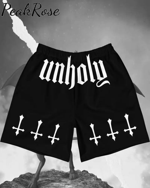 Unholy Athletic Shorts As Picture / S Hot Sell