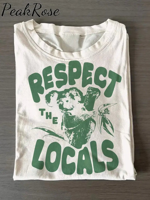 Unisex Protect Local Animals Art Illutration Short Sleeve Casual T-Shirt Hot Sell