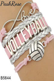 Volleyball Love Bracelet One-Size / B5644 Bracelets