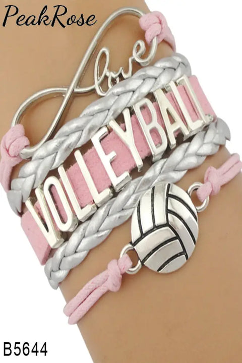 Volleyball Love Bracelet One-Size / B5644 Bracelets