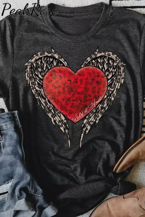 Wild At Heart Leopard T-Shirt T-Shirt