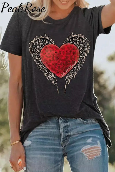 Wild At Heart Leopard T-Shirt T-Shirt