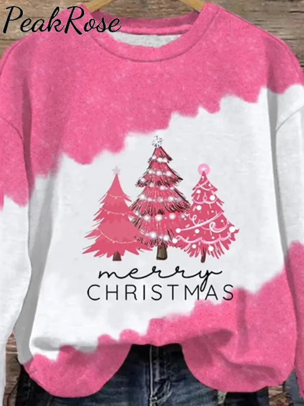 Women’s Christmas Santa Claus Cute Casual Sweatshirt Christmas