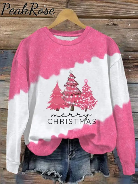 Women’s Christmas Santa Claus Cute Casual Sweatshirt Christmas