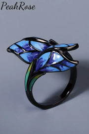 Women’s Craft Butterfly Flower Diamond Ring