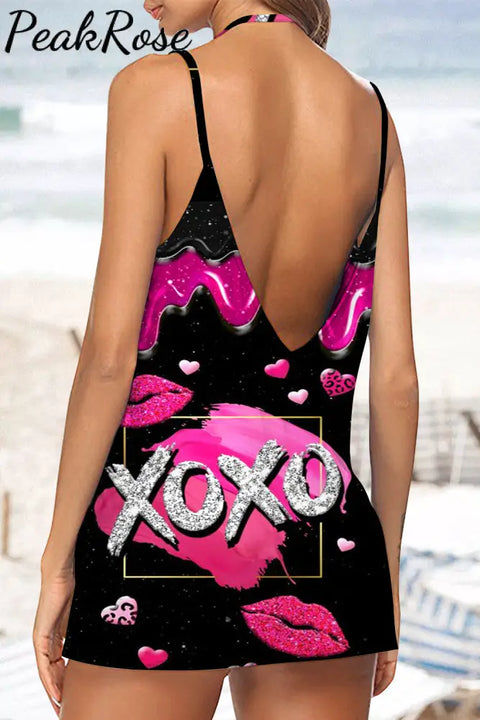 Xoxo Beach Halter Top Tops