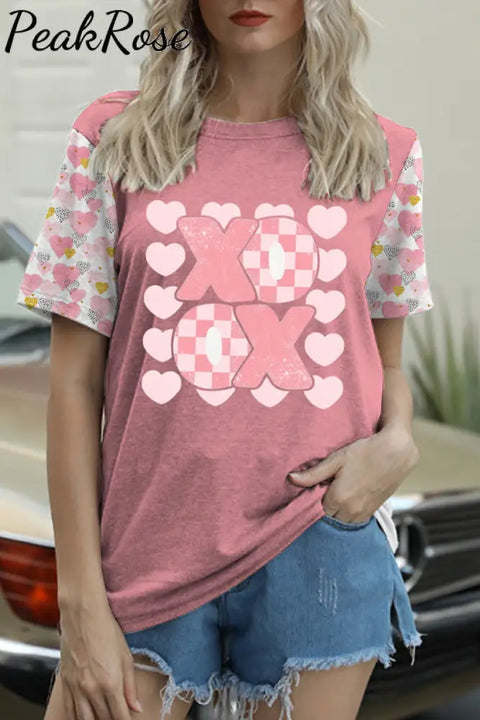 Xoxo Love Pink T-Shirt