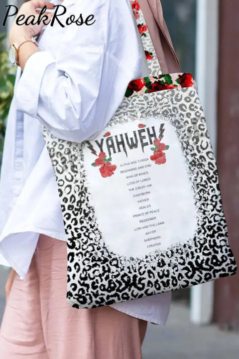 Yahweh Christian Jesus Bible Tote Bag