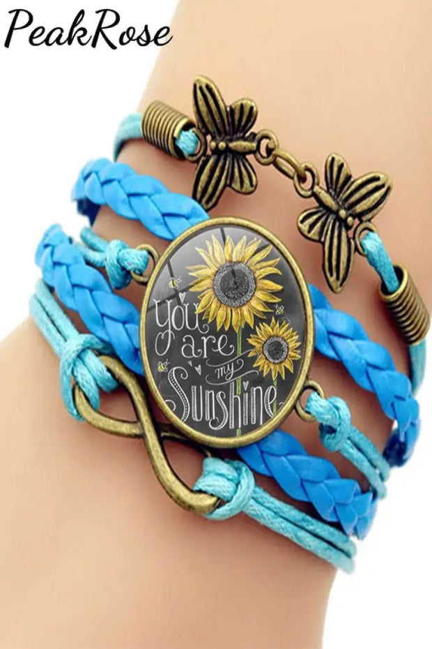 You Are My Sunshine Bracelet One-Size / Blue Bracelets