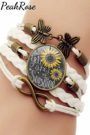 You Are My Sunshine Bracelet One-Size / White Bracelets