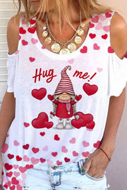 Hug Me Cold Shoulder T-shirt