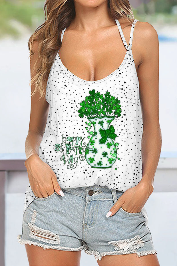 St. Patrick's Day Halter Top