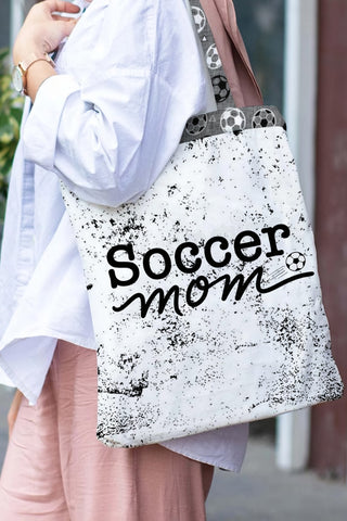 Soccer Mom Print Tote Bag