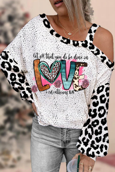 Western Love Off-shoulder Blouse