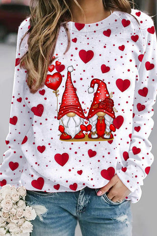 Valentine's Day Love Gnome Sweatshirt