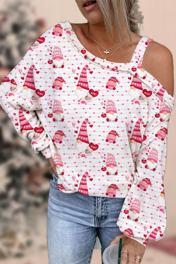 Love Gnome XOXO Off-shoulder Blouse